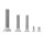 Senkkopfschrauben Innensechskant Edelstahl A2 V2A VA ISO 10642 ~ DIN 7991 M3-M8 M 3 4 mm