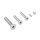 Senkkopfschrauben Innensechskant Edelstahl A2 V2A VA ISO 10642 ~ DIN 7991 M3-M8 M 4 6 mm