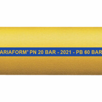 Ariaform Yellow Pressluftschlauch - Wasserschlauch gelb (Meterware)