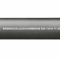 Airbrake DIN 74310 Gummibremsschlauch / Druckluftbremsschlauch schwarz (Meterware)