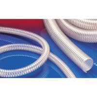 Absaugschlauch mit Stahldrahteinlage Norres AIRDUC PUR 355 AS mit Wandst&auml;rke ca. 1,4 - 1,5 mm 13 mm 10 Meter