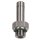 Gewinde Stecknippel Edelstahl 1.4404 Außengewinde zylindrisch mit O-Ring (FPM) M5 4 mm