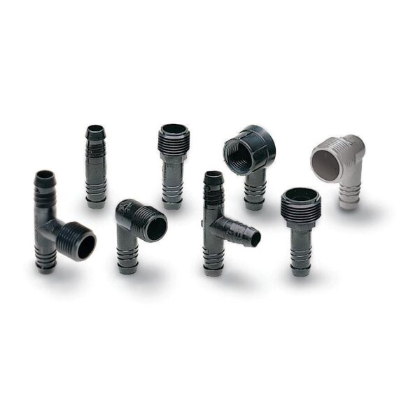 Rain Bird Verbinder für SPX Druckrohr  Typ SBE-050 Winkel  3/4" AG x 1/2" Tülle