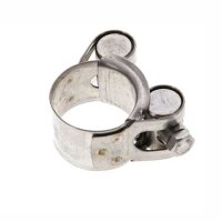 Gelenkbolzenschellen Spannbackenschelle W4 Edelstahl V2A 1.4301 19 - 21