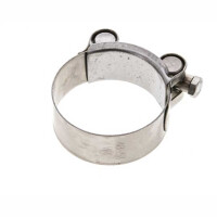 Gelenkbolzenschellen Spannbackenschelle W4 Edelstahl V2A 1.4301 162 - 174
