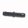 Schlauchverbindungsrohr gerade aus Kunststoff schwarz von 4 bis 32mm 4 mm