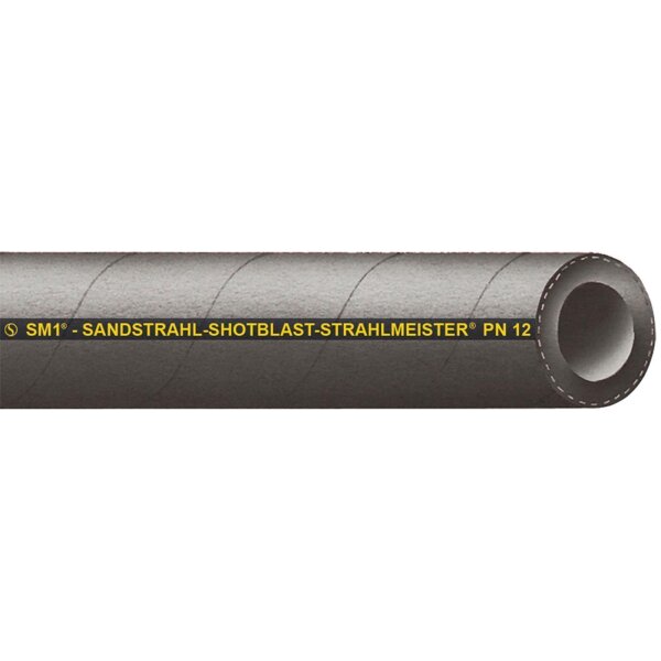 Sandstrahlschlauch Semperit SM1® - STRAHLMEISTER®  PN 12 bar (Meterware) 32mm (1 1/4")