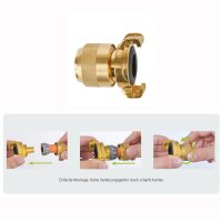 GEKA&reg; plus Schnelkupplung Z - schraubbar 1/2&quot;