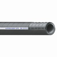 Superchem UPE/EN Normierter Chemikalien Saug- und Druckschlauch (Meterware) 19mm (3/4&quot;)