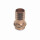 Messing Schlauchtülle 1/3 Verschraubung mit Sechskant  1" x 25mm