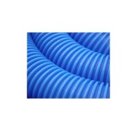 Schwimmbadschlauch Poolschlauch Saugschlauch mit festen Muffen 38mm Blau 15m