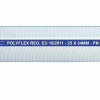 POLYFLEX PVC Lebensmittelschlauch und Luftdruckschlauch 9 x 15 mm