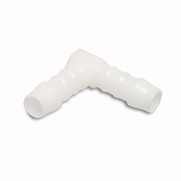 Winkel L-Stück Schlauchverbinder aus Kunststoff - POM 8 mm