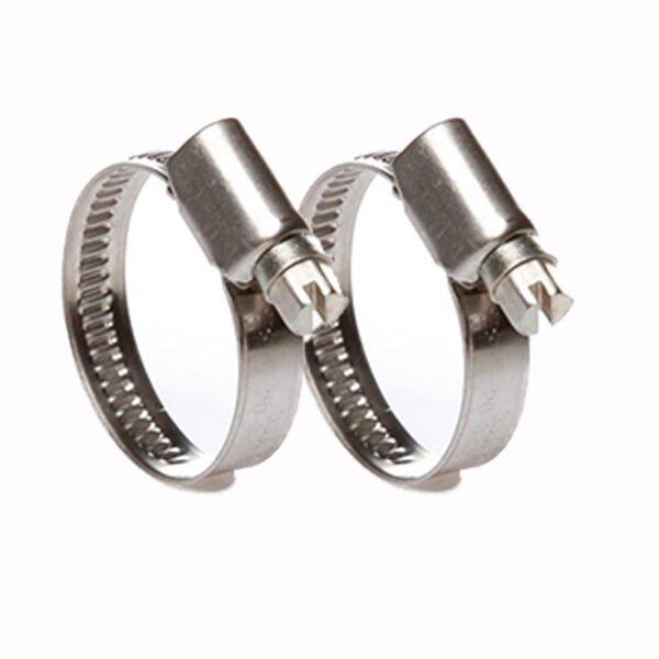 Schlauchschellen Schlauchschelle Schneckengewindeschellen Schlauchklemmen W1 - 9mm -   32 - 50 mm