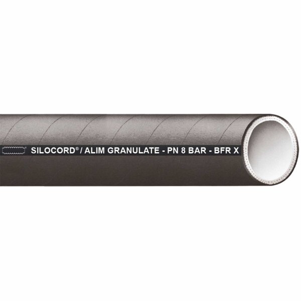 SILOCORD ALIM Abriebfester Lebensmittel- und Siloschlauch und Druckschlauch 75mm (3")