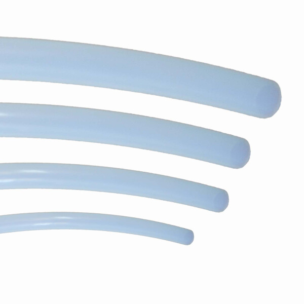 PTFE Schlauch - Teflonschlauch Farbe natur Meterware 12 mm x 14 mm