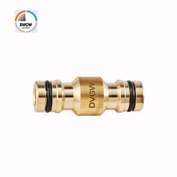GEKA® plus Stecksystem Verbindungsstecker Messing Trinkwasser