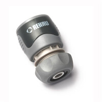Rehau Comfort Schlauchkupplungen - Anschlussarmaturen Wasserstop 13mm / 1/2&quot;
