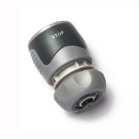Rehau Comfort Schlauchkupplungen - Anschlussarmaturen Wasserstop 13mm / 1/2&quot;
