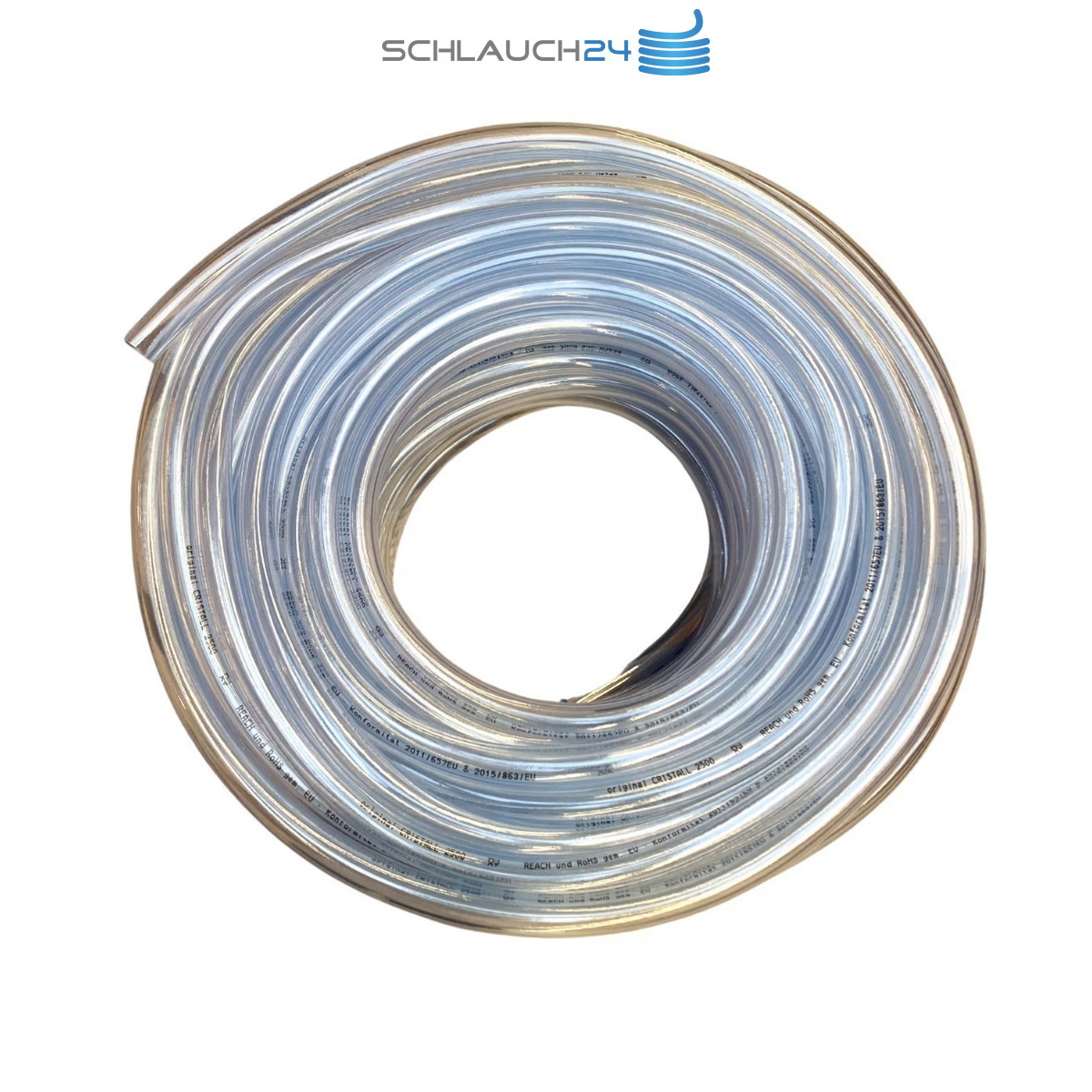 Durchsichtiger Kunststoffschlauch: 1/2 "ID X 5/8" AD, Flexibler PVC-Vinylschlauch (100 Fuß) - Schweiz