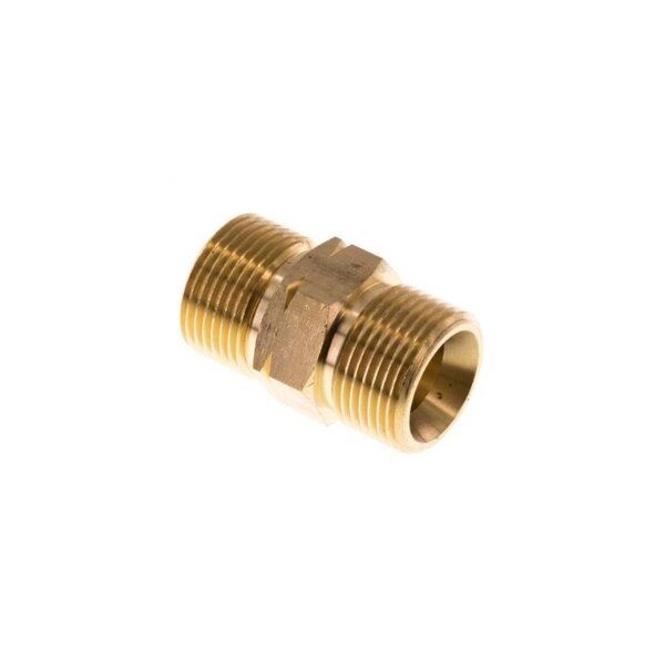 Doppelnippel G 3/4" Messing, beidseitig Außengewinde