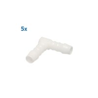 Winkel L-Stück Schlauchverbinder aus Kunststoff -...