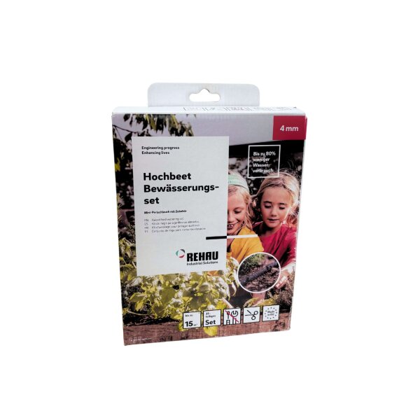 Rehau Mini-Perlschlauch Hochbeet Bewässerungsset