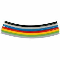 Polyurethan-Schlauch 4,3 x 3 mm, schwarz, Meterware