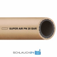 SUPER AIR Kunststoff Pressluftschlauch - Flexibler PVC-Schlauch f&uuml;r Wasser- und Druckluftanwendungen
