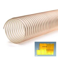 Absaugschlauch SMARTFLEX  0.6 mm  - Leichter flexibler Spiralschlauch aus Polyurethan