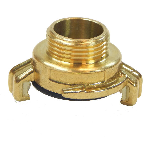 Geka system compatible coupling with male thread 1&quot; (33.25mm)