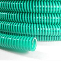 Saugschlauch Spiralschlauch grün (Meterware) 19mm