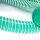 Suction hose spiral hose green (yard goods) 50mm