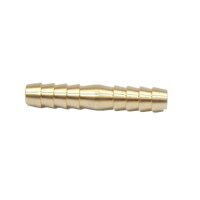 Brass Hose Connector 9mm Straight
