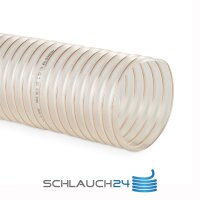 Absaugschlauch mit Stahldrahteinlage Norres PROTAPE® PUR 301 AS - 40 bis 400 mm