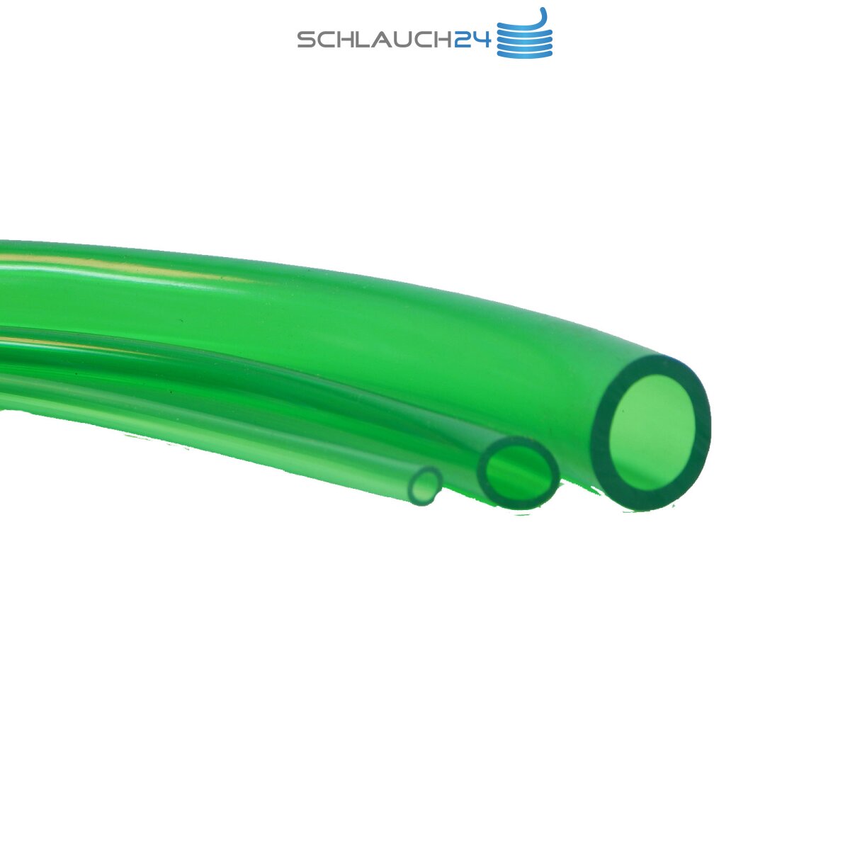 Meterware Silikonschlauch Flexibel Industriequalität Lebensmittelqualität FDA
