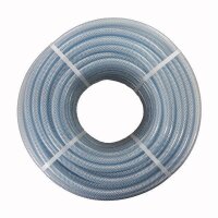 PVC Gewebeschlauch Lebensmittelschlauch Druckluftschlauch - 25 Meter Rolle 32 mm