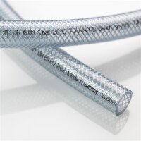 PVC Gewebeschlauch Lebensmittelschlauch Druckluftschlauch 13 mm - 50 Meter Rolle